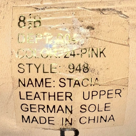 Bakers Pink Stacia Pointed Toe Heels - Picture 10 of 10